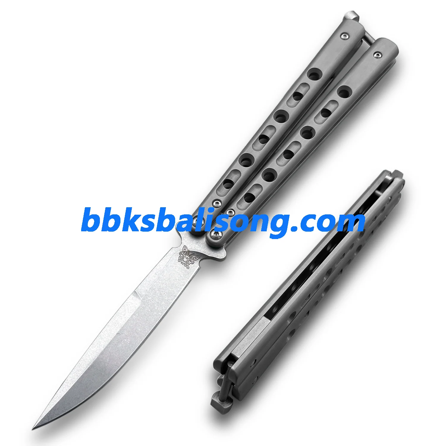 Theone Benchmade BM62 Balisong Clone Titanium Handle - Image 28