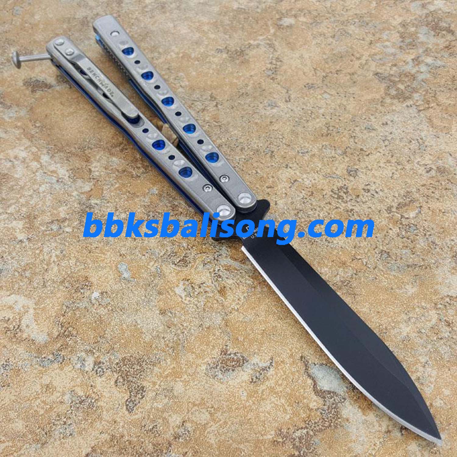 Theone BM51 V3 Balisong Clone Titanium Handle - Image 10