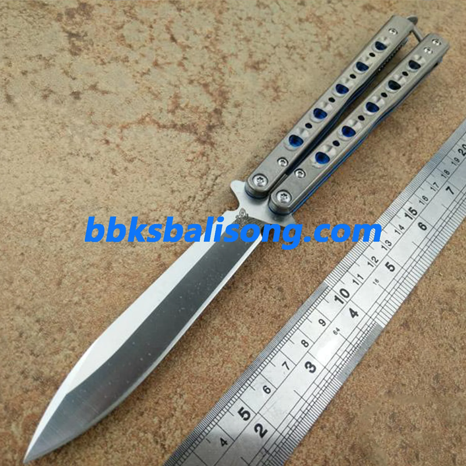 Theone BM51 V3 Balisong Clone Titanium Handle - Image 14