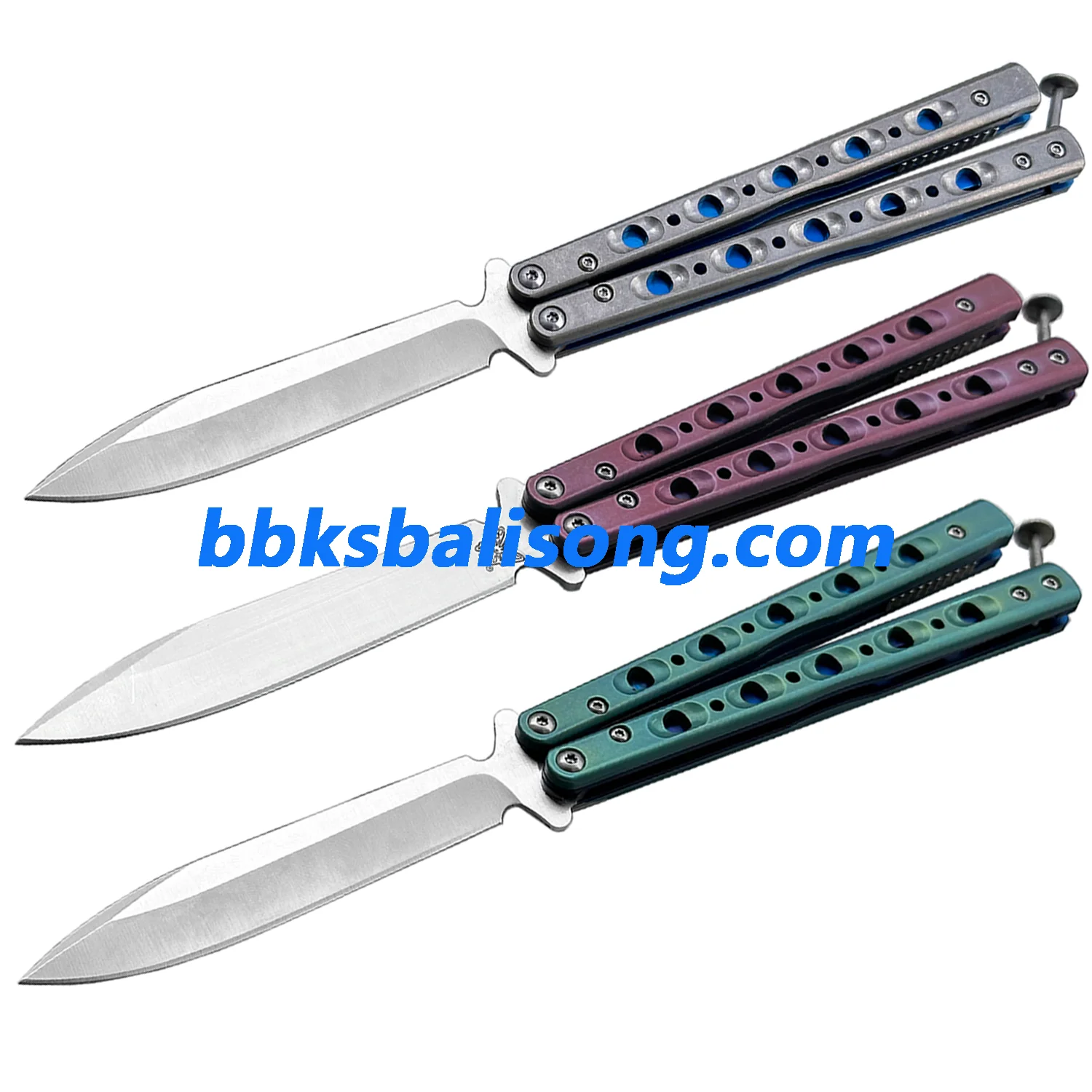 Theone BM51 V3 Balisong Clone Titanium Handle - Image 2