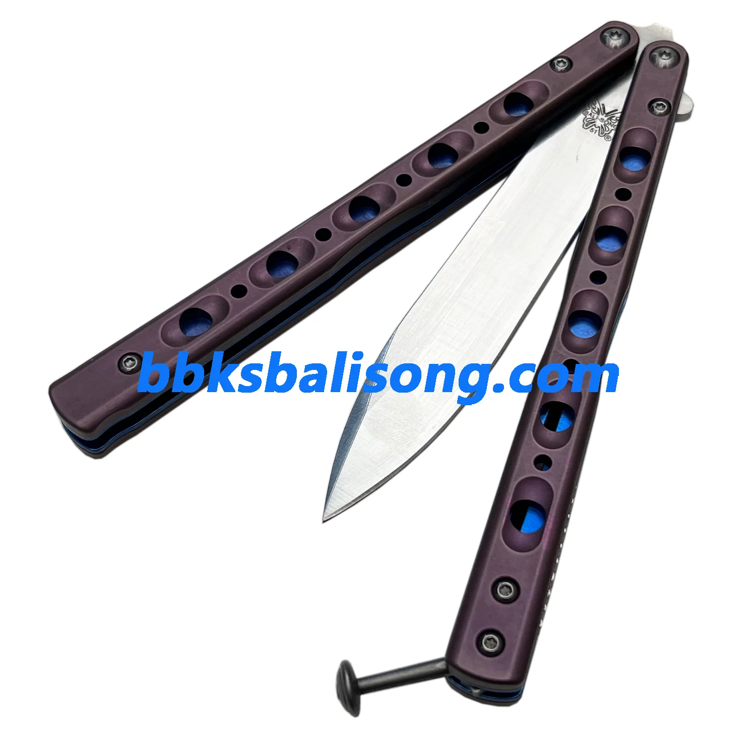 Theone BM51 V3 Balisong Clone Titanium Handle - Image 3