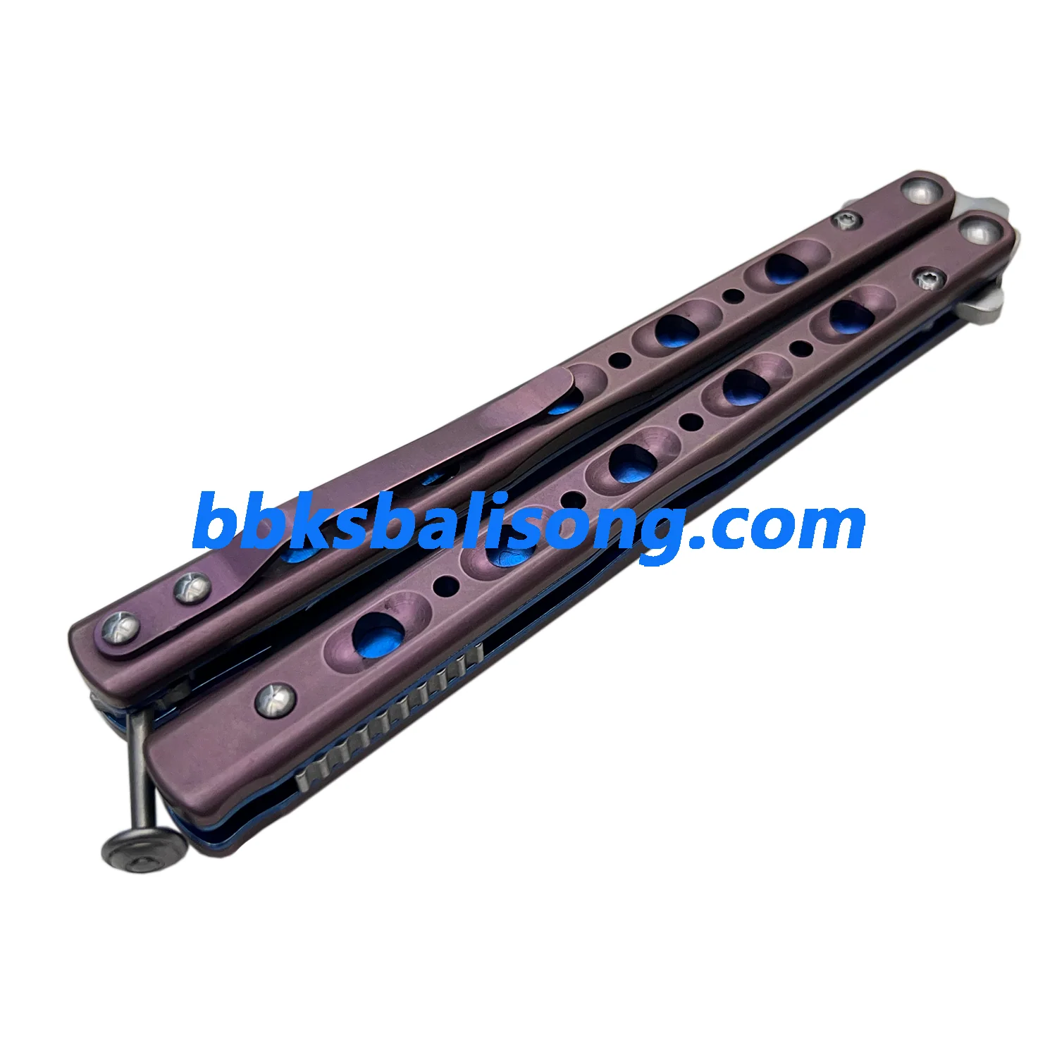 Theone BM51 V3 Balisong Clone Titanium Handle - Image 4