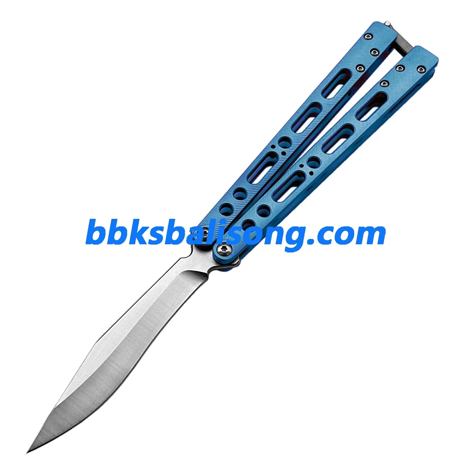 TheOne EX-10 Balisong Clone Titanium Sandwich Handle - Image 18