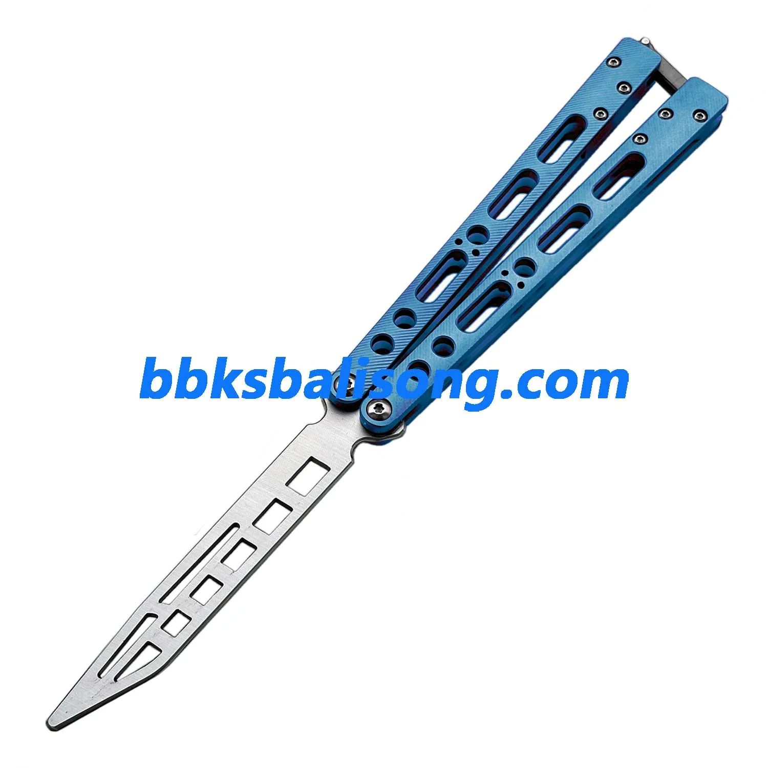 TheOne EX-10 Balisong Clone Titanium Sandwich Handle - Image 19