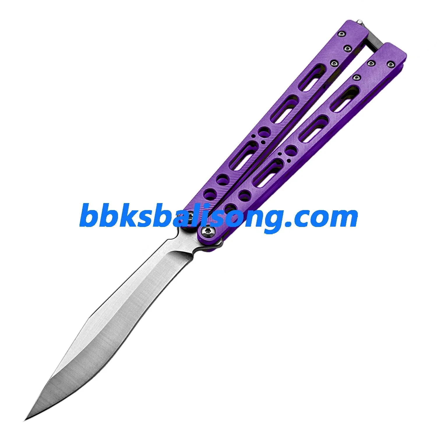TheOne EX-10 Balisong Clone Titanium Sandwich Handle - Image 20