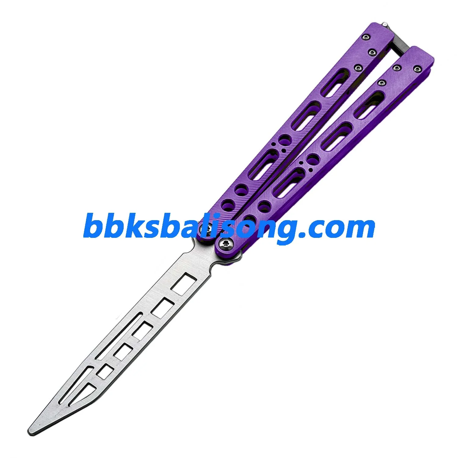 TheOne EX-10 Balisong Clone Titanium Sandwich Handle - Image 21