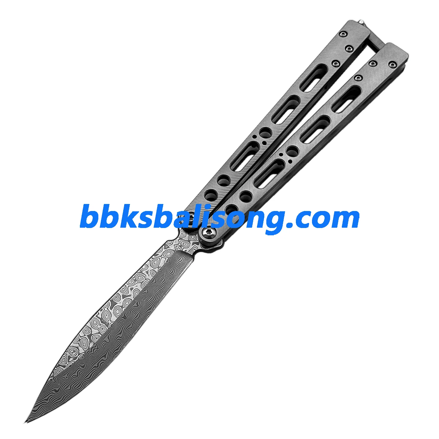 TheOne EX-10 Balisong Clone Titanium Sandwich Handle - Image 22