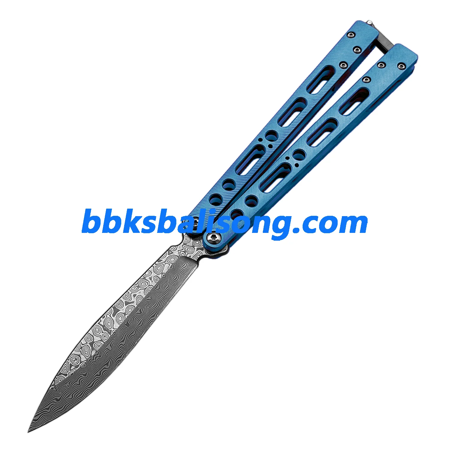 TheOne EX-10 Balisong Clone Titanium Sandwich Handle - Image 23