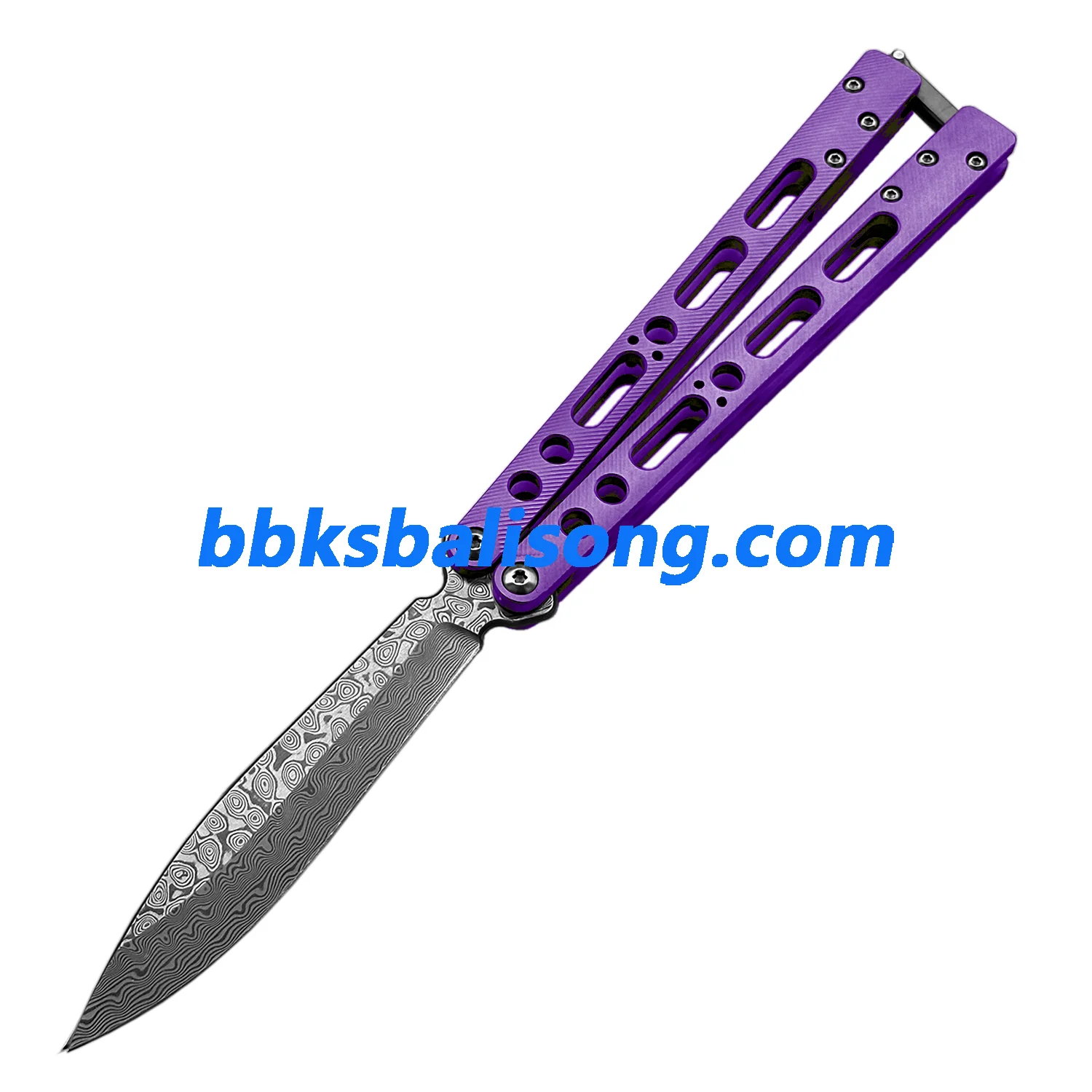 TheOne EX-10 Balisong Clone Titanium Sandwich Handle - Image 24