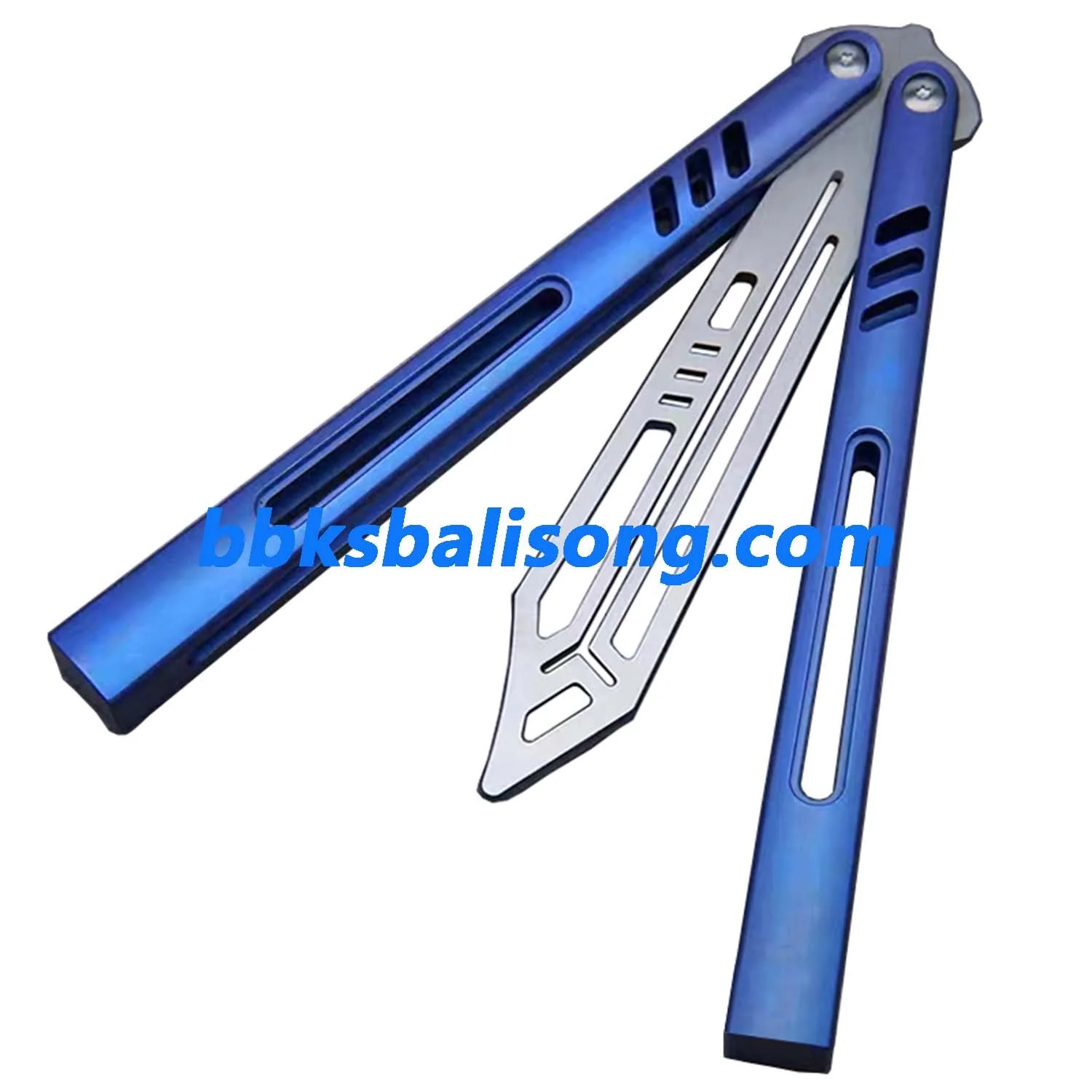 Theone Hybrid Replicant Balisong Clone Channel Titanium Handle - Image 5
