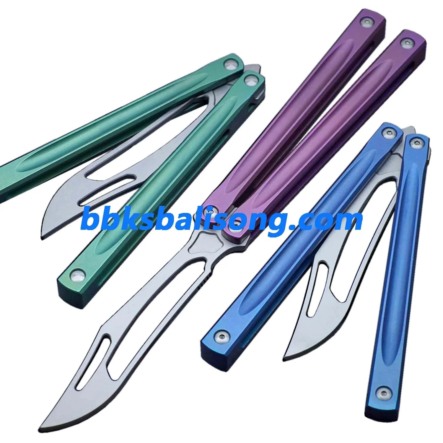 Theone JK Embargo Balisong Clone Titanum Handle - Image 10