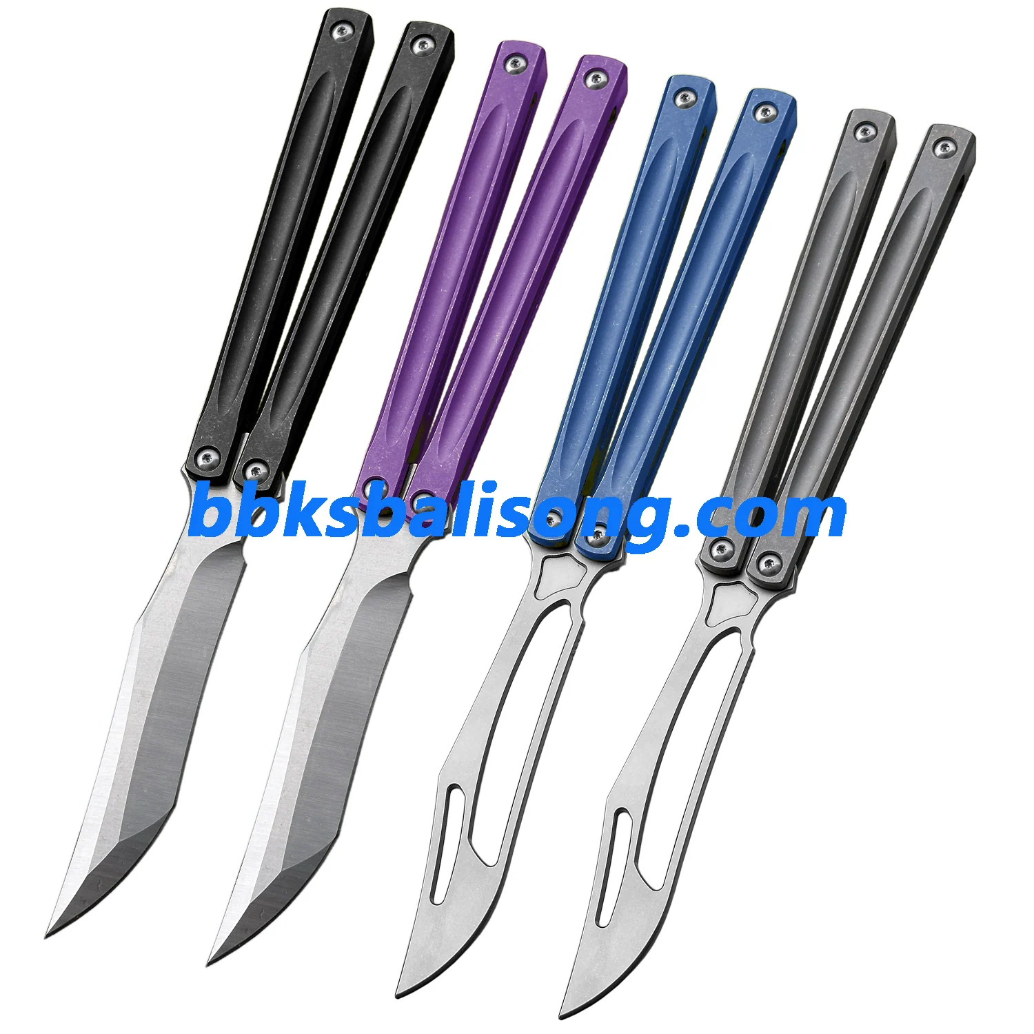 Theone JK Embargo Balisong Clone Titanum Handle - Image 3