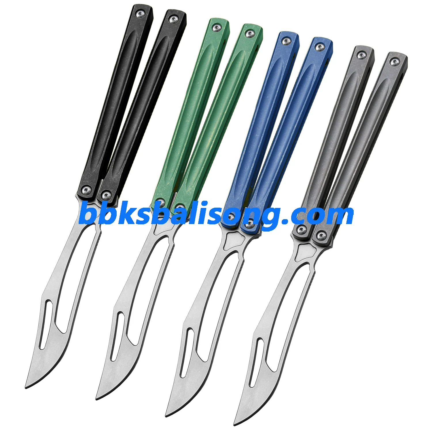 Theone JK Embargo Balisong Clone Titanum Handle - Image 4