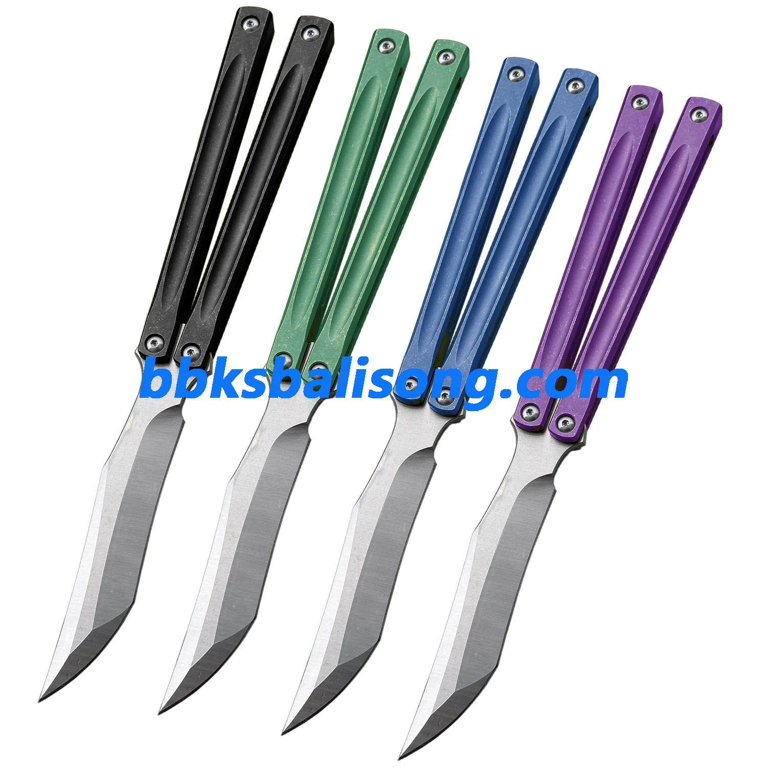 Theone JK Embargo Balisong Clone Titanum Handle - Image 5