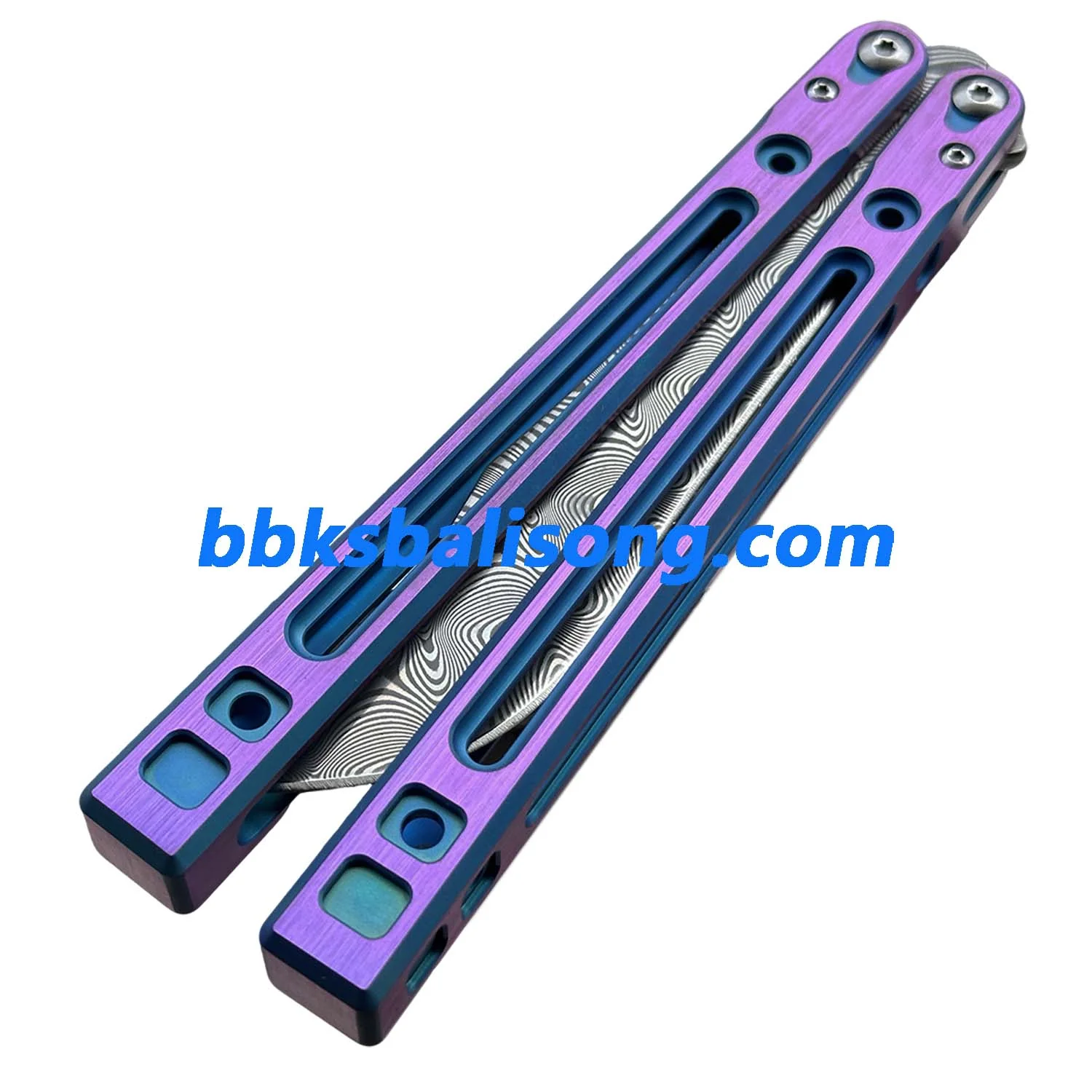 Theone Arctic Fox Balisong Titanium Handle Original Design - Image 10