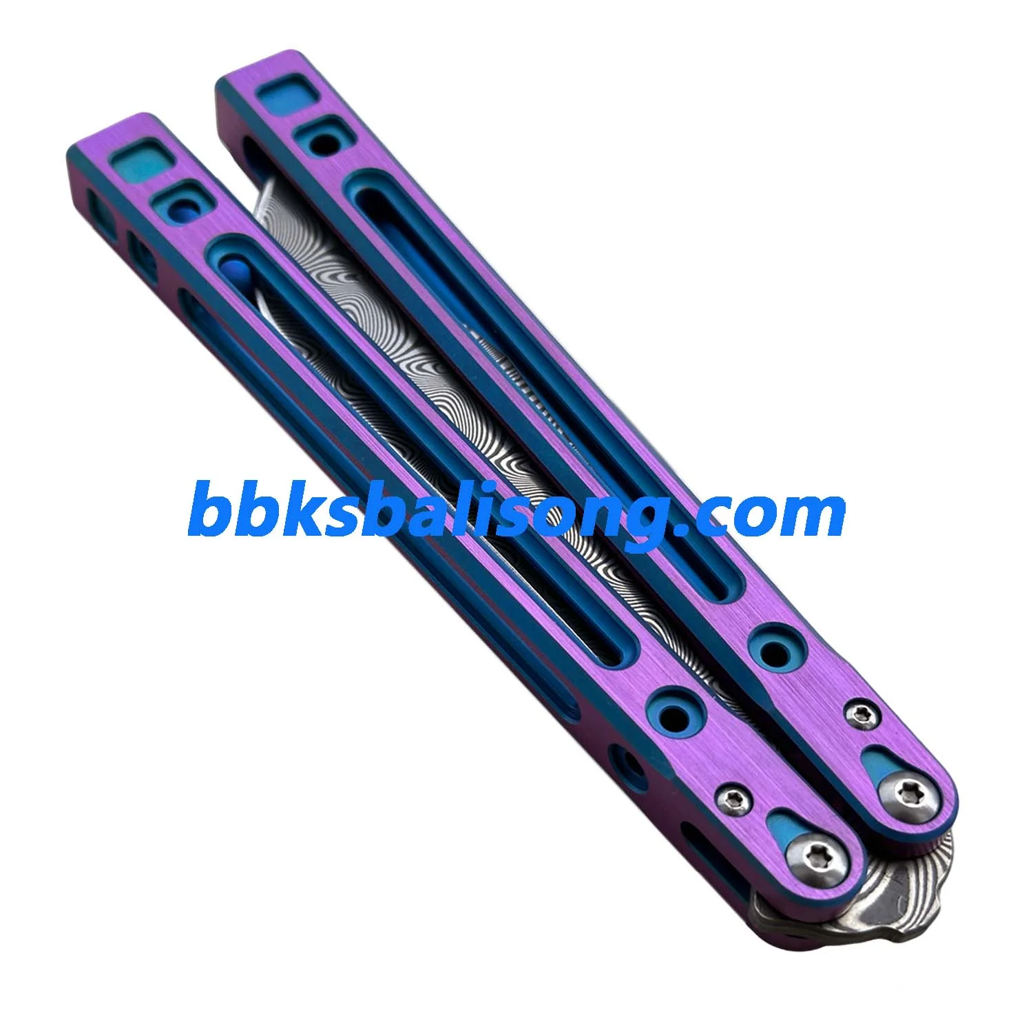 Theone Arctic Fox Balisong Titanium Handle Original Design - Image 13
