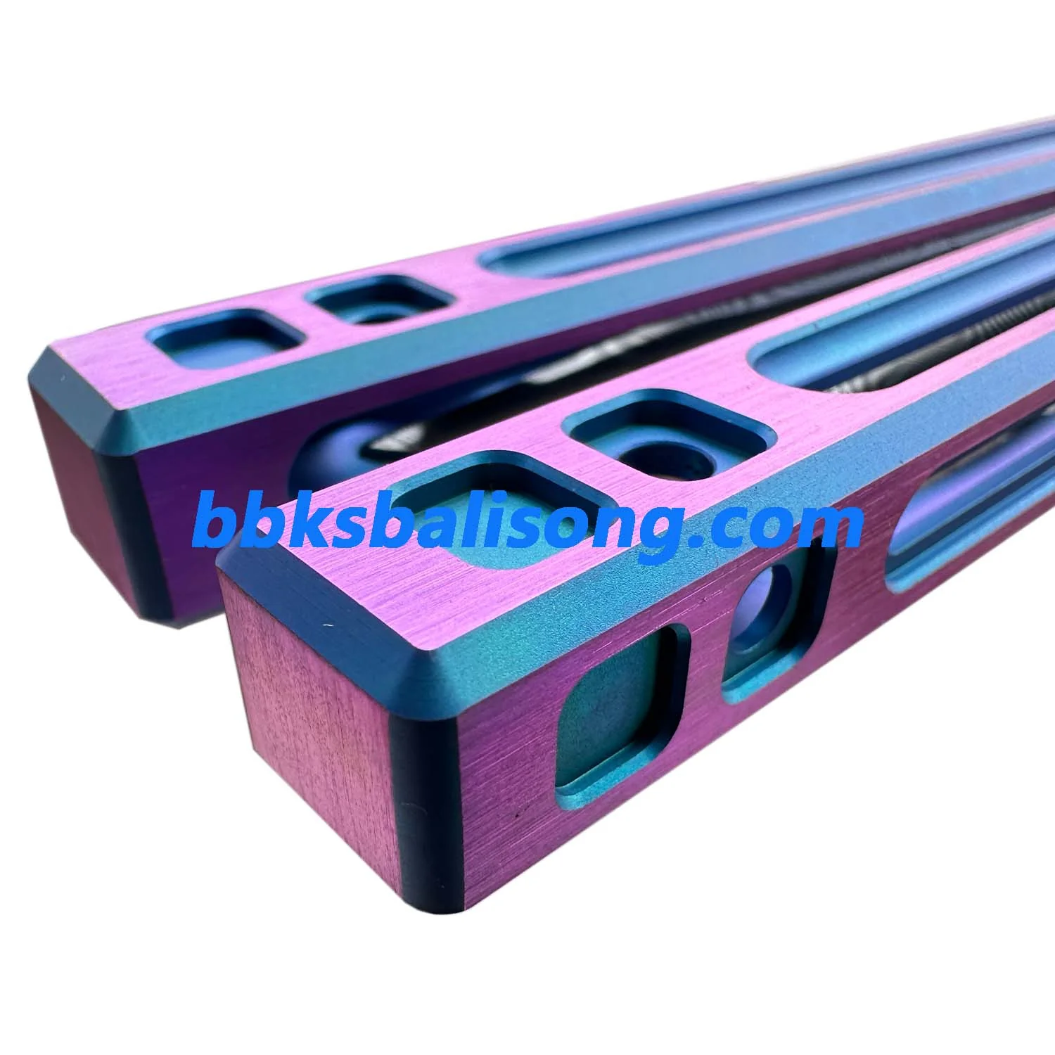 Theone Arctic Fox Balisong Titanium Handle Original Design - Image 15