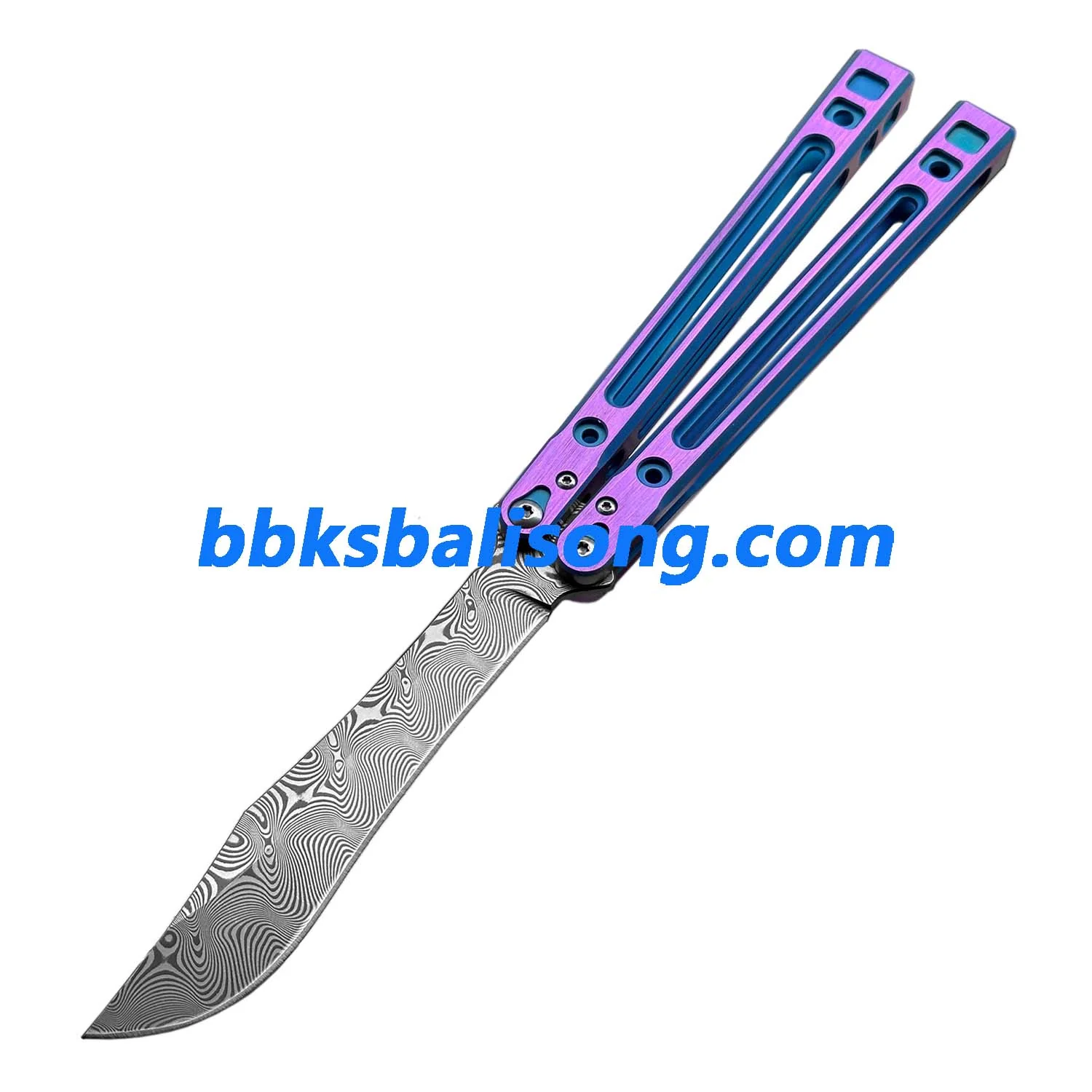 Theone Arctic Fox Balisong Titanium Handle Original Design - Image 28