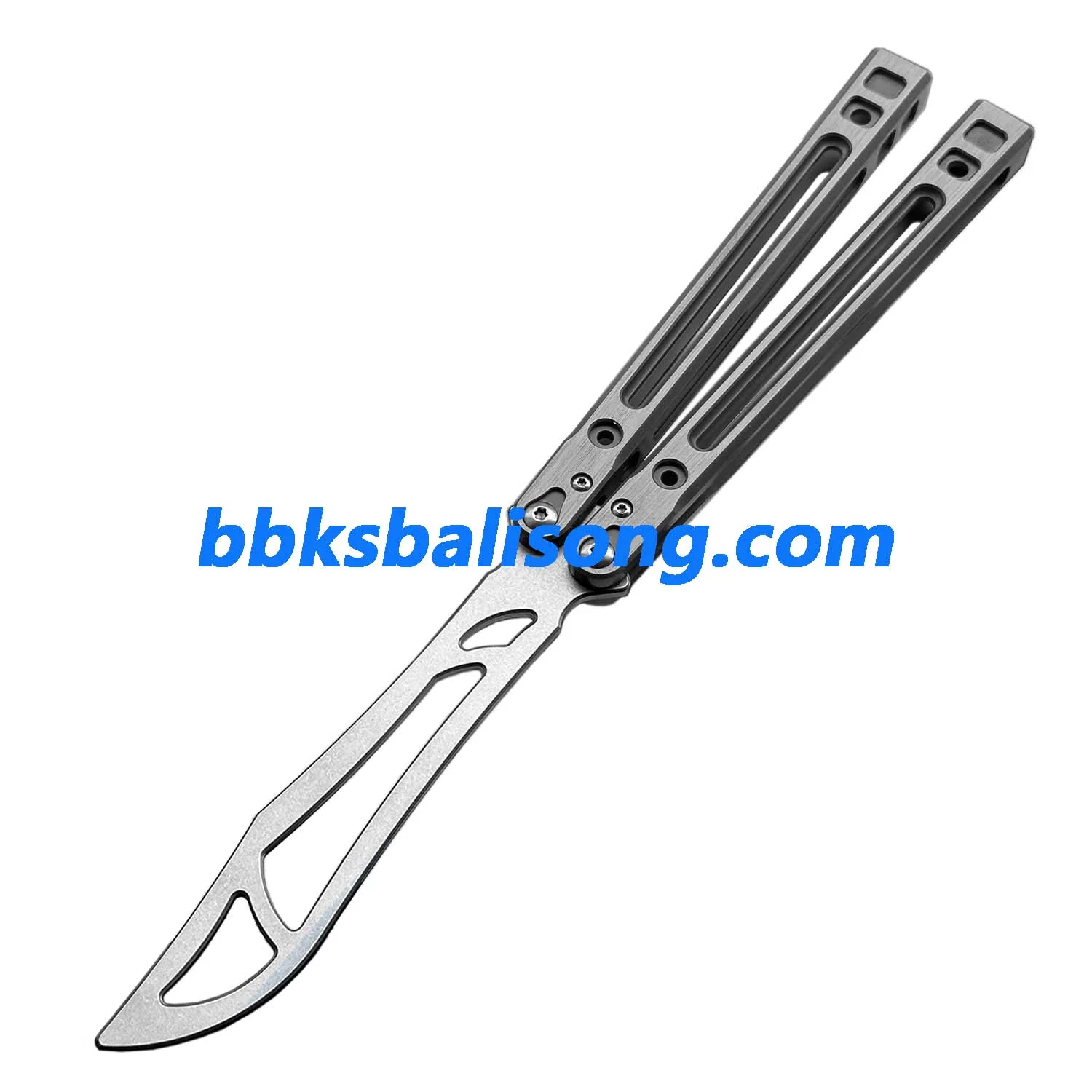 Theone Arctic Fox Balisong Titanium Handle Original Design - Image 29