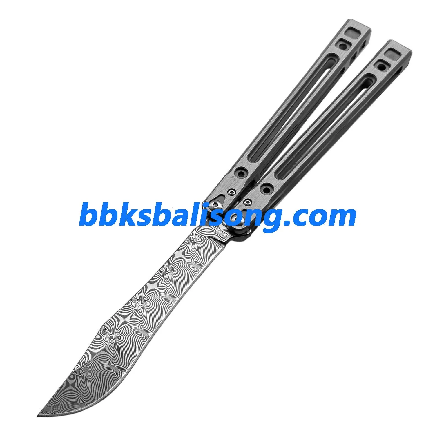 Theone Arctic Fox Balisong Titanium Handle Original Design - Image 30