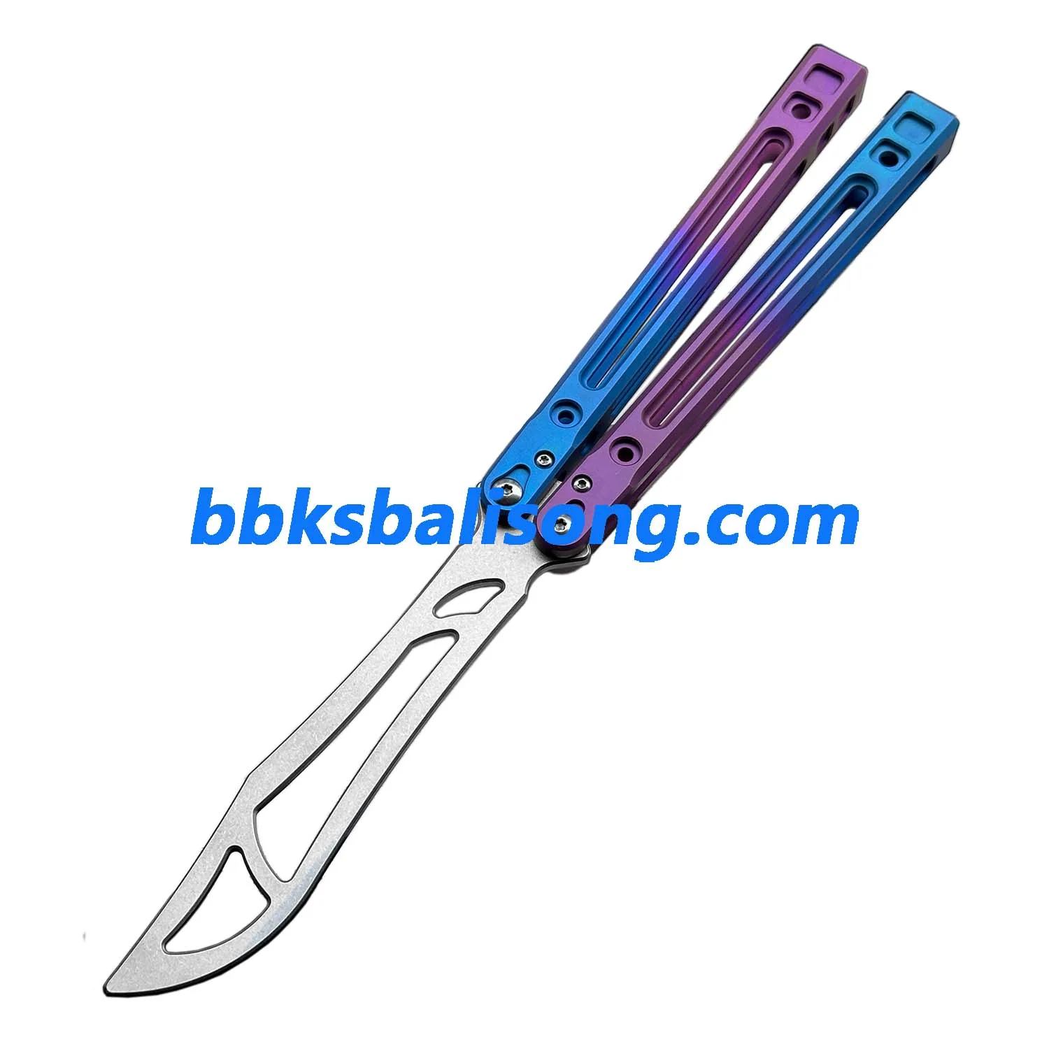 Theone Arctic Fox Balisong Titanium Handle Original Design - Image 31