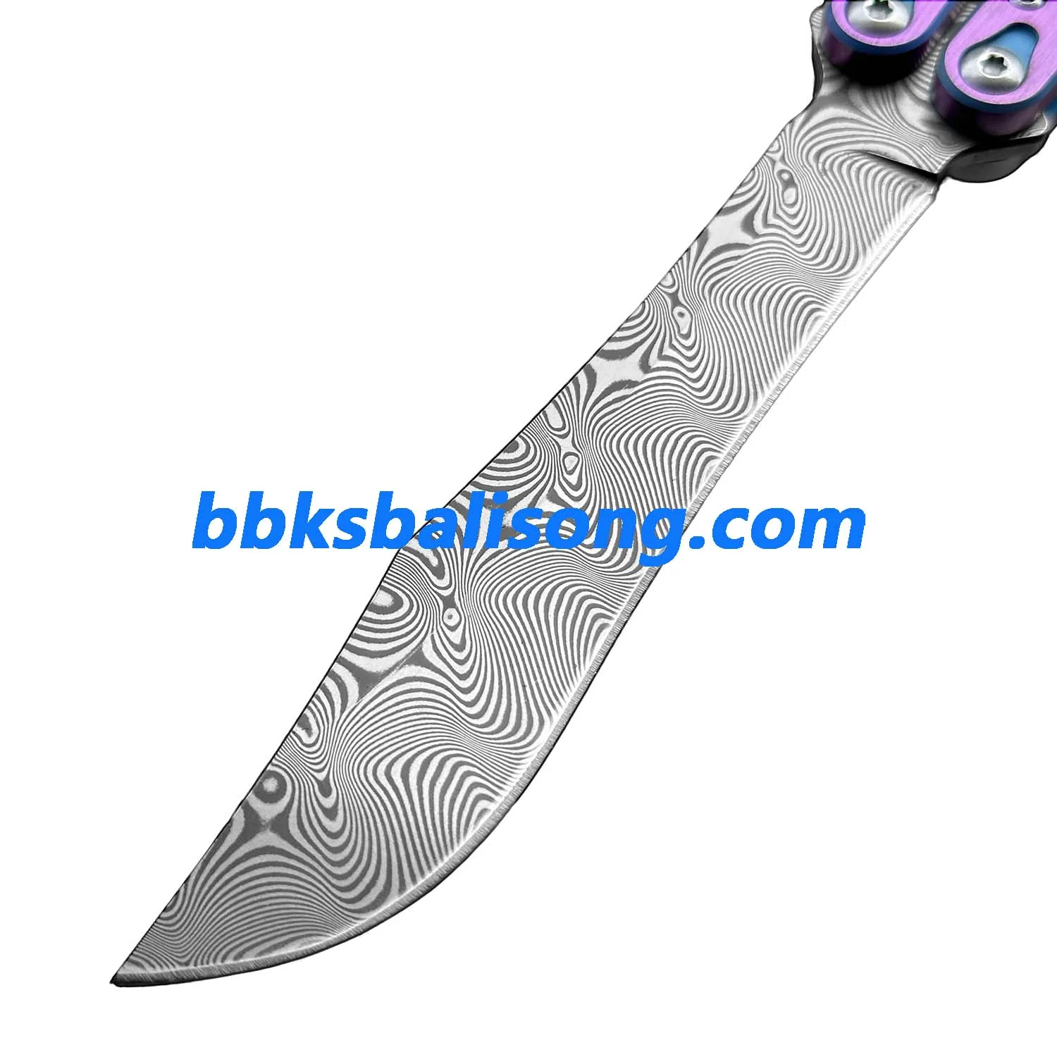 Theone Arctic Fox Balisong Titanium Handle Original Design - Image 6