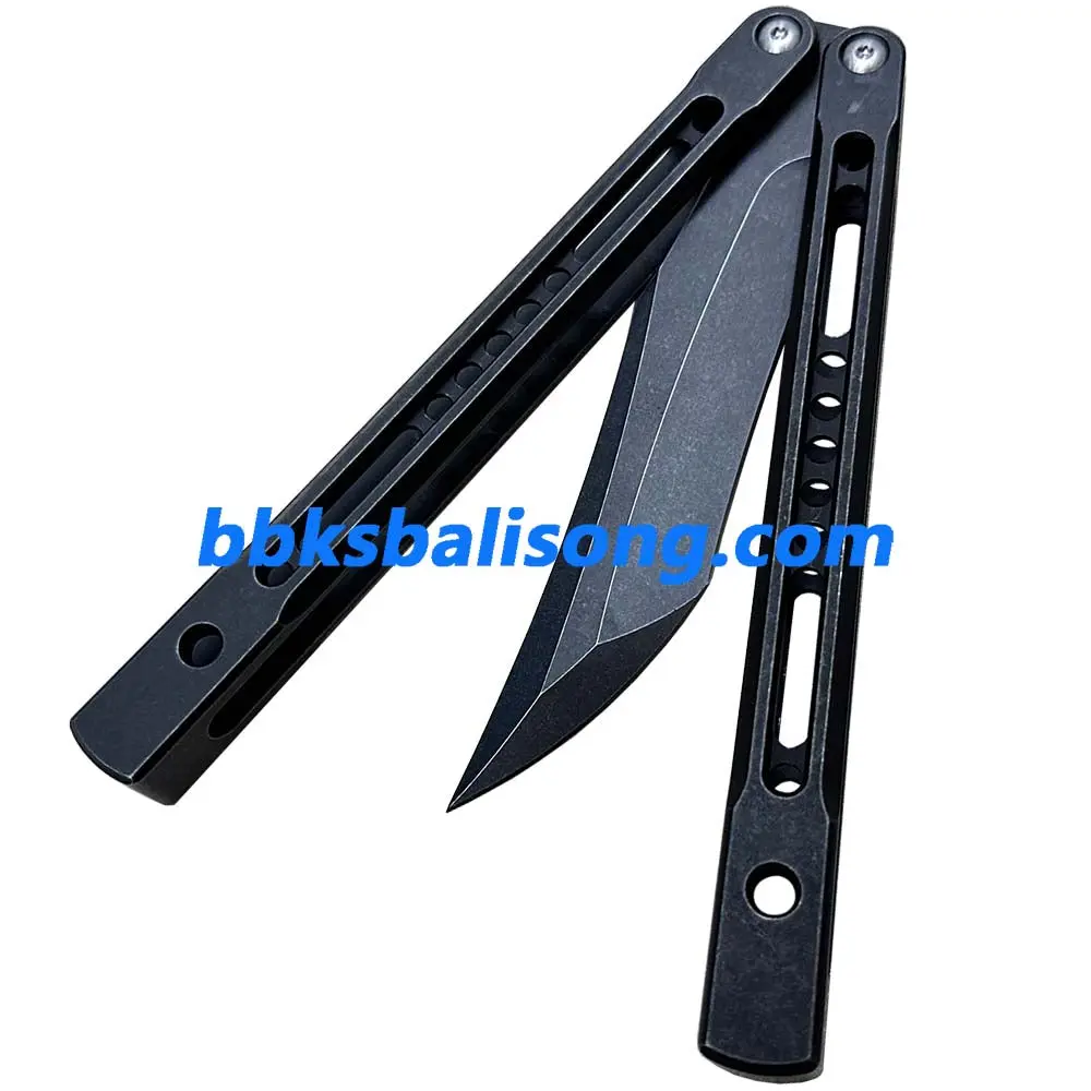 Theone Monarch V2 Balisong Clone Titanium Handle - Image 16