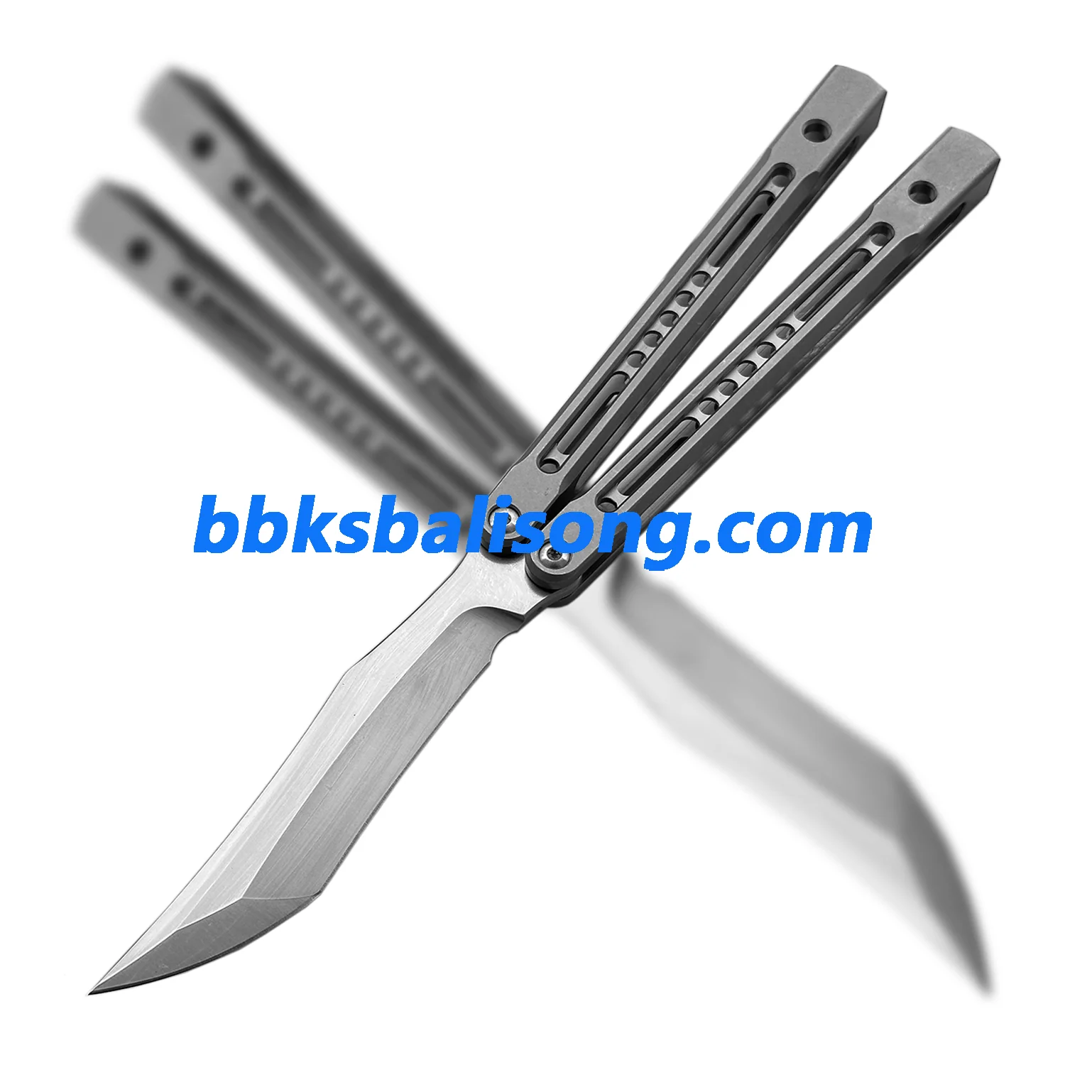 Theone Monarch V2 Balisong Clone Titanium Handle - Image 3