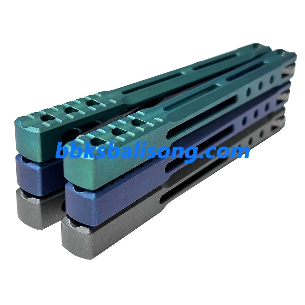 Theone Orca Balisong Clone Titanium Handle - Image 18