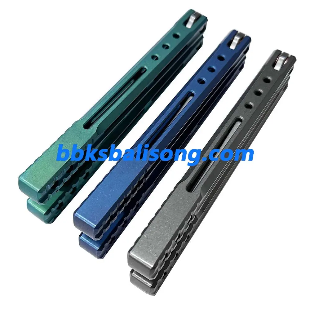 Theone Orca Balisong Clone Titanium Handle - Image 19