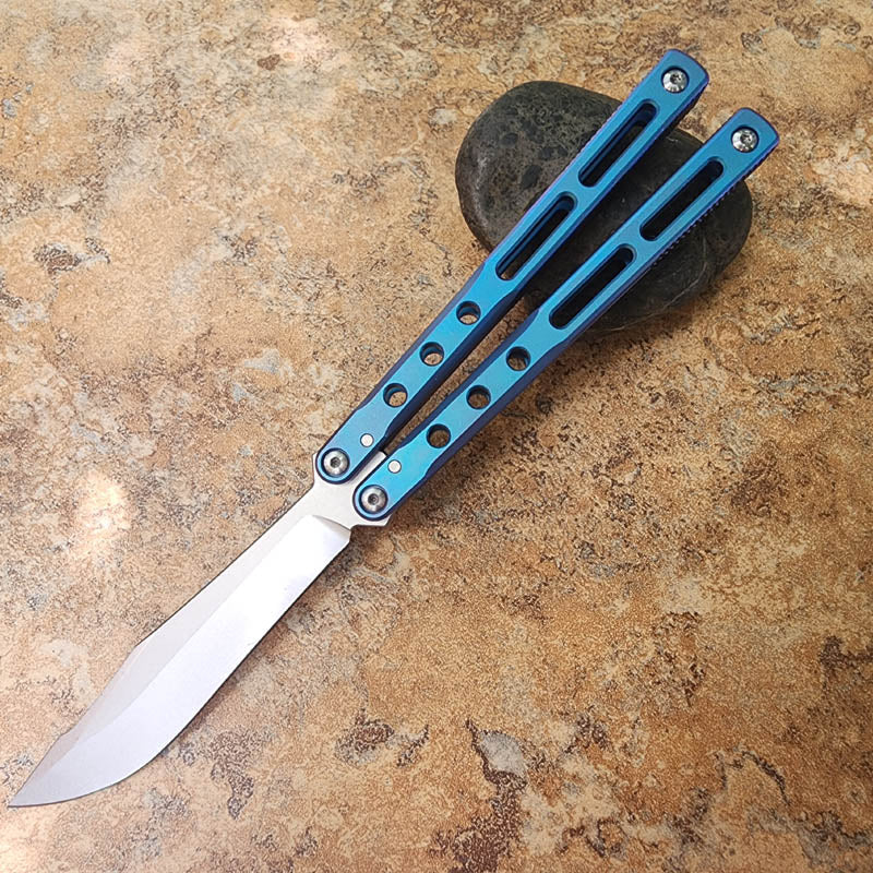 Theone Regime Balisong Clone Titanium Handle - Image 4