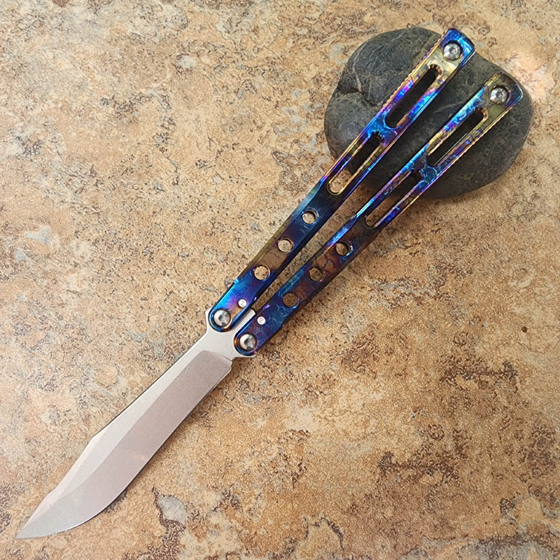 Theone Regime Balisong Clone Titanium Handle - Image 6