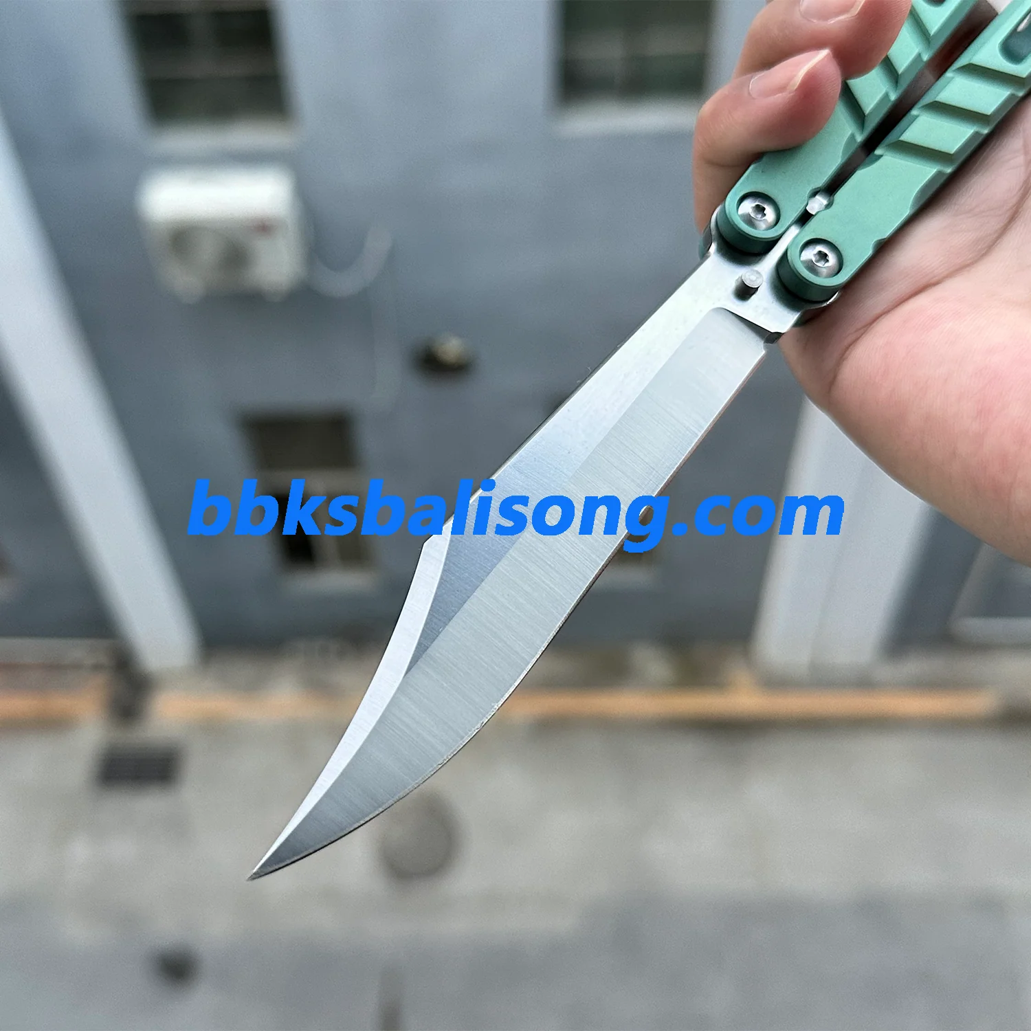 Theone Sandwich AB (Alpha Beast) Balisong Clone Titanium Handle - Image 12