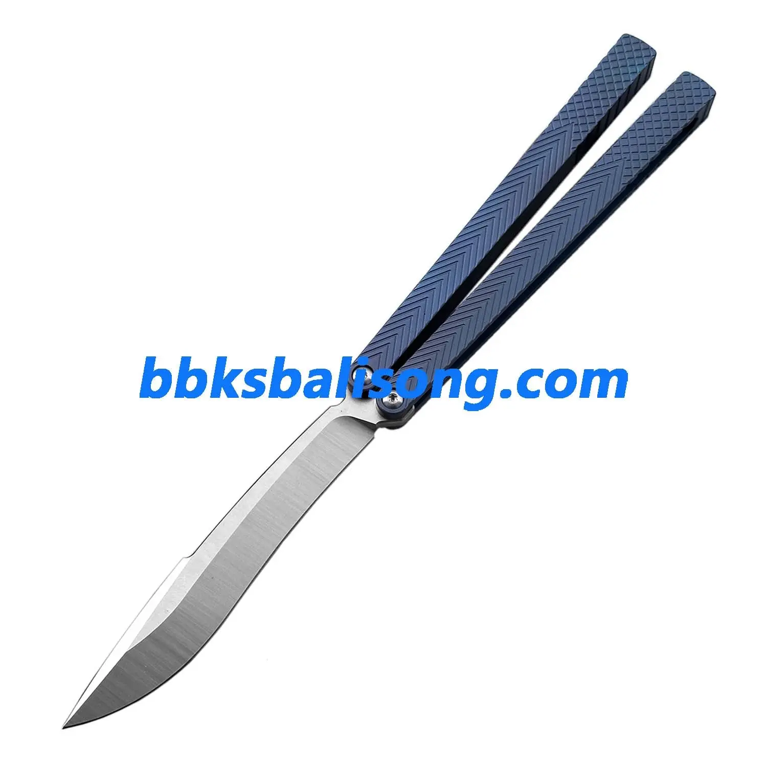 Theone Serif Balisong Clone Titanium Handle - Image 14