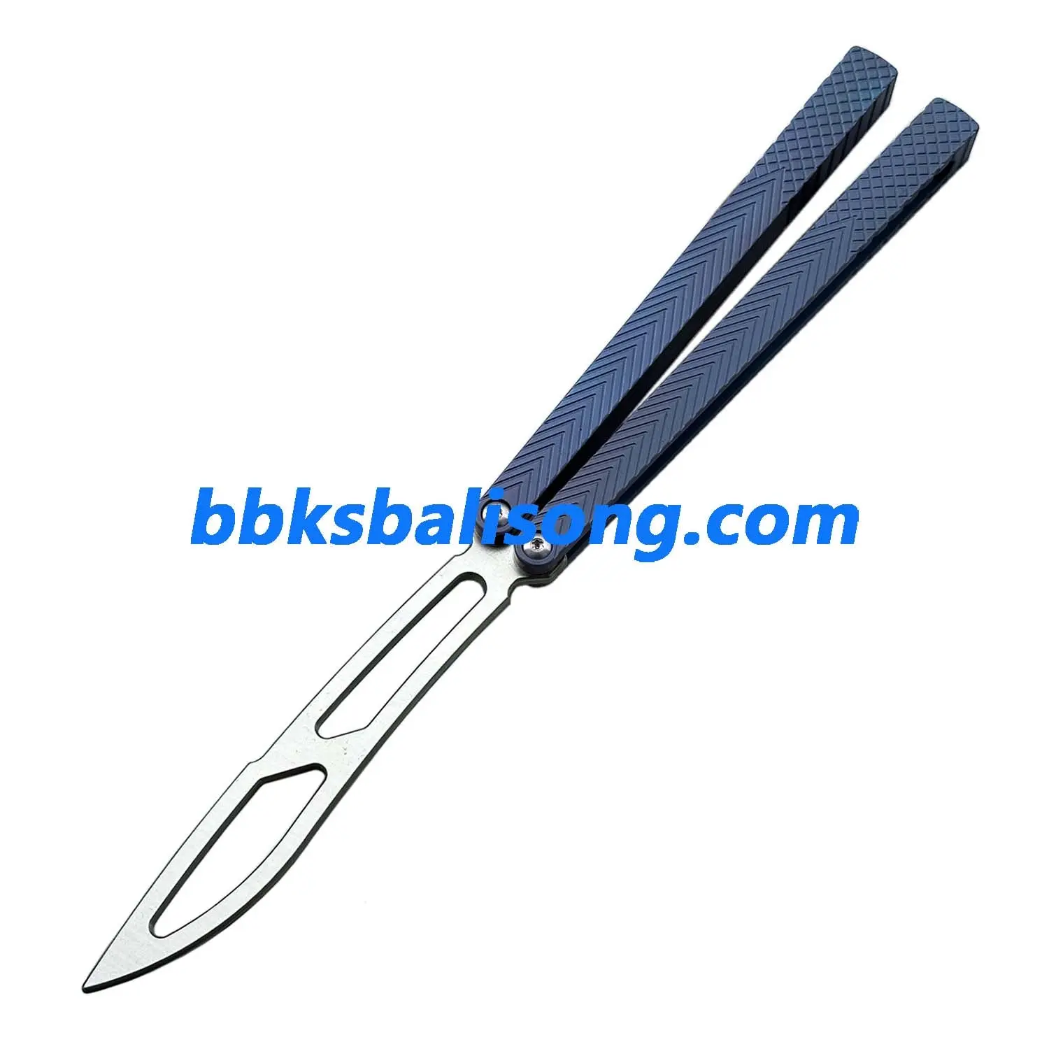Theone Serif Balisong Clone Titanium Handle - Image 15