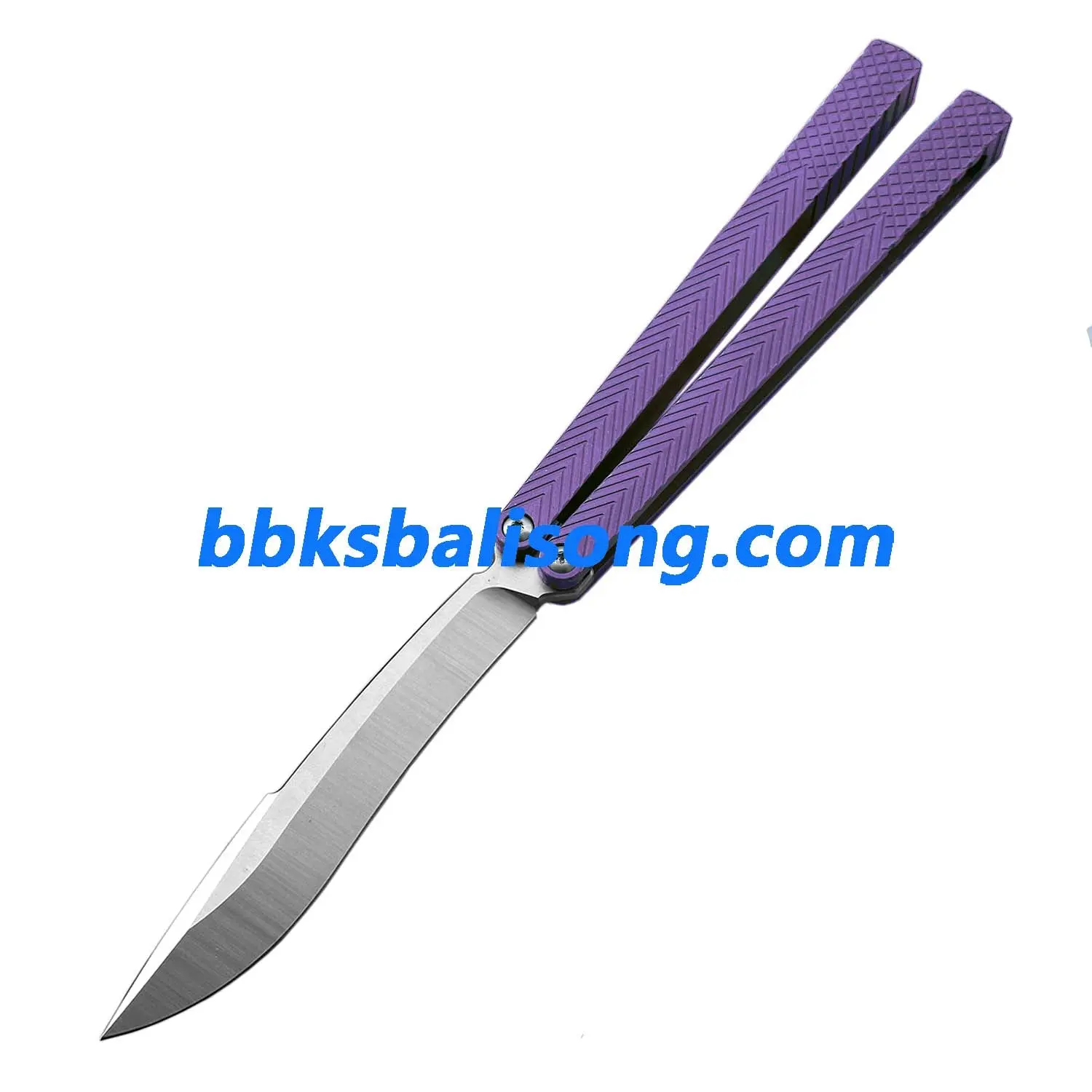 Theone Serif Balisong Clone Titanium Handle - Image 18