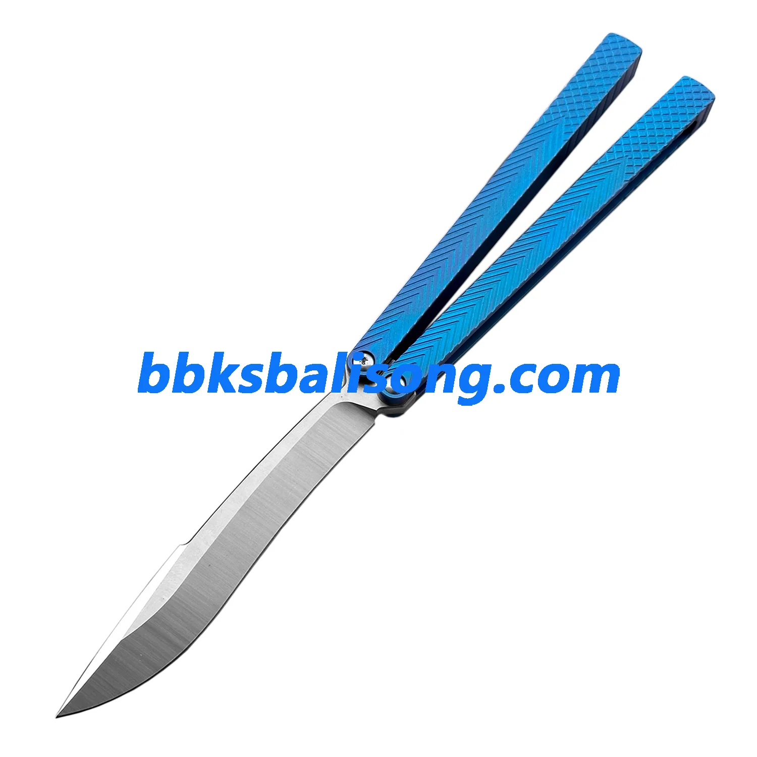Theone Serif Balisong Clone Titanium Handle - Image 22