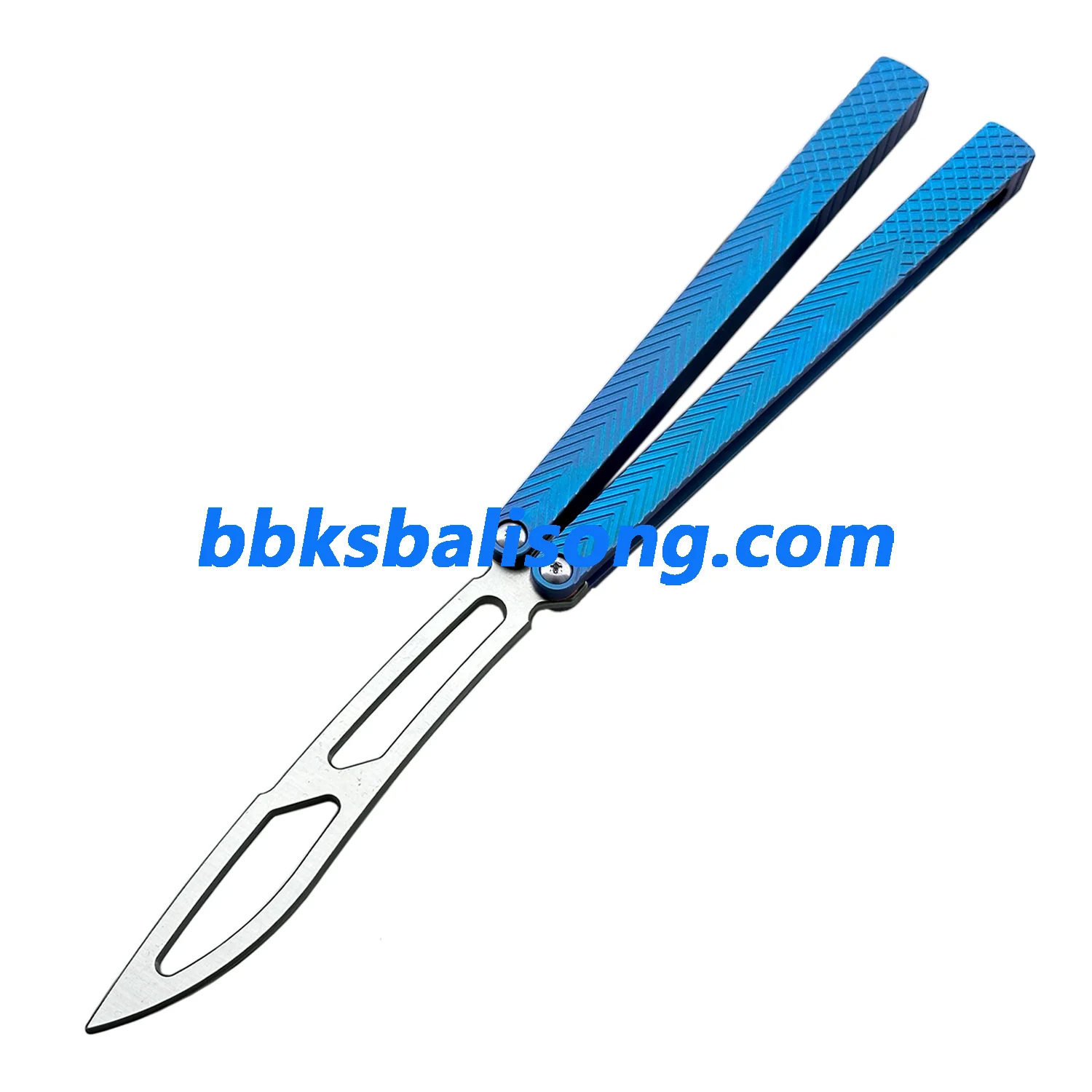 Theone Serif Balisong Clone Titanium Handle - Image 23