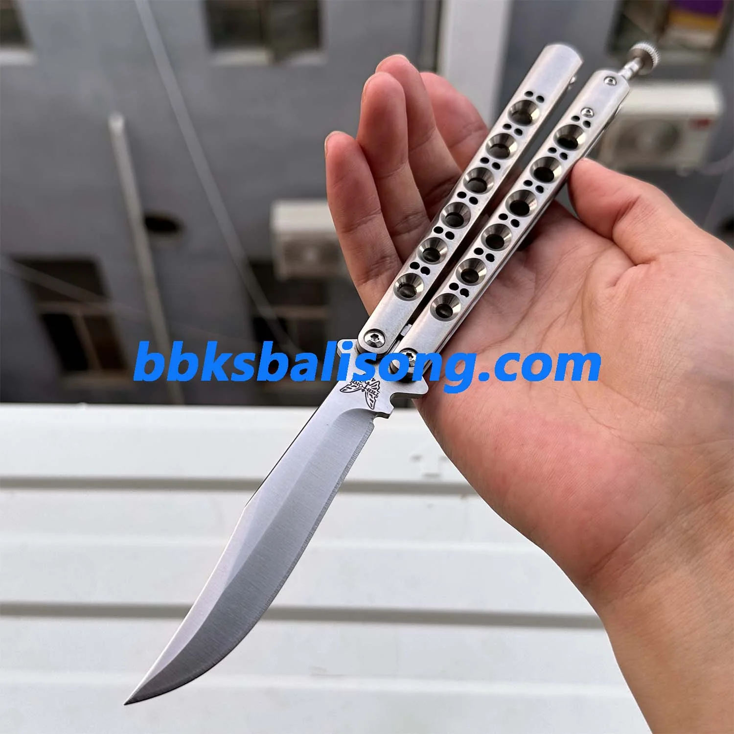 Theone Ti BM42/BM43/BM46/BM47 Balisong Clone Titanium Handle - Image 12