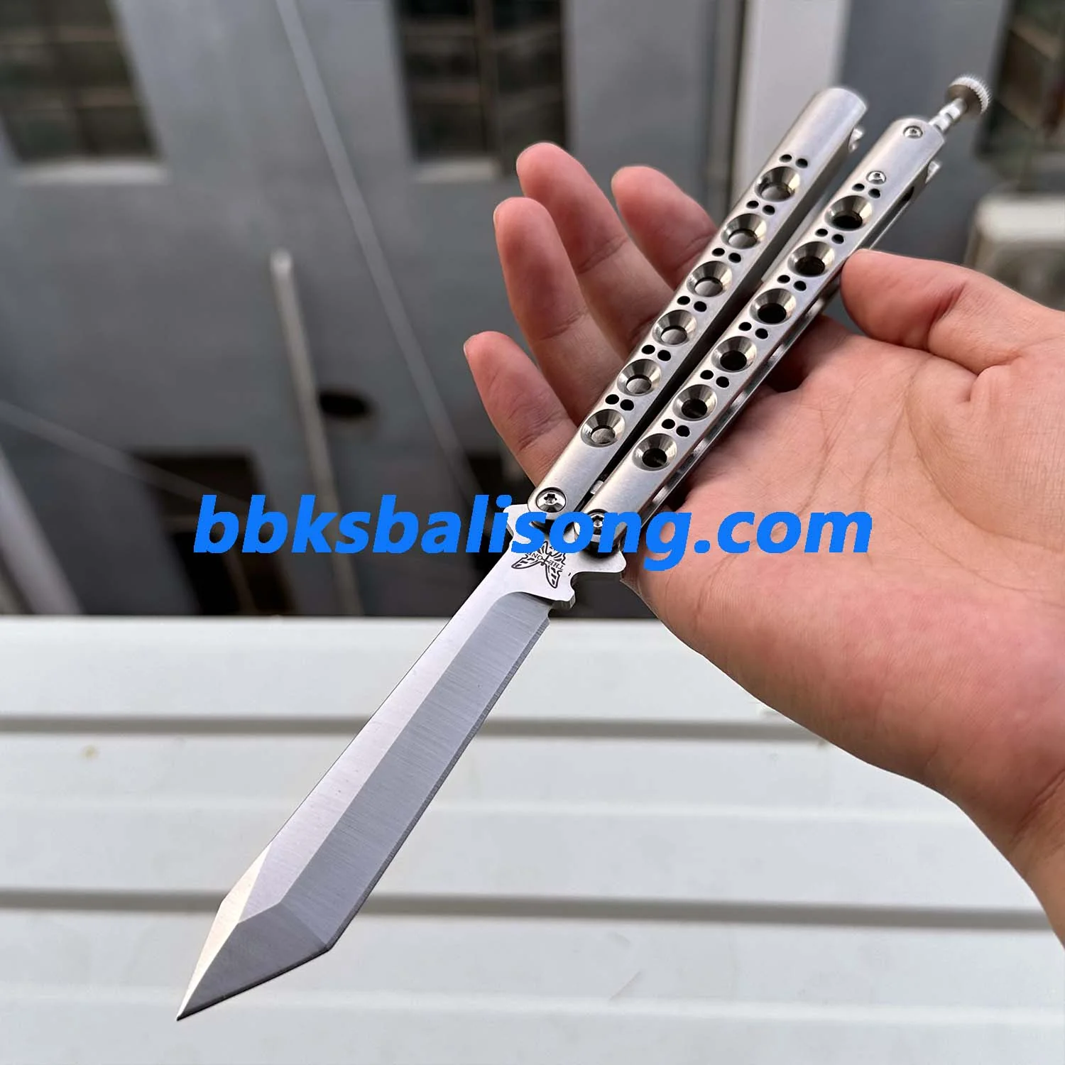 Theone Ti BM42/BM43/BM46/BM47 Balisong Clone Titanium Handle - Image 13