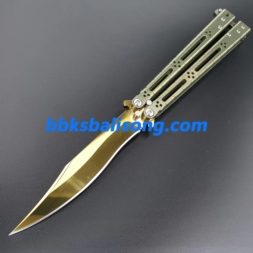 Theone Titanium HOM Basilisk Balisong Clone - Image 10