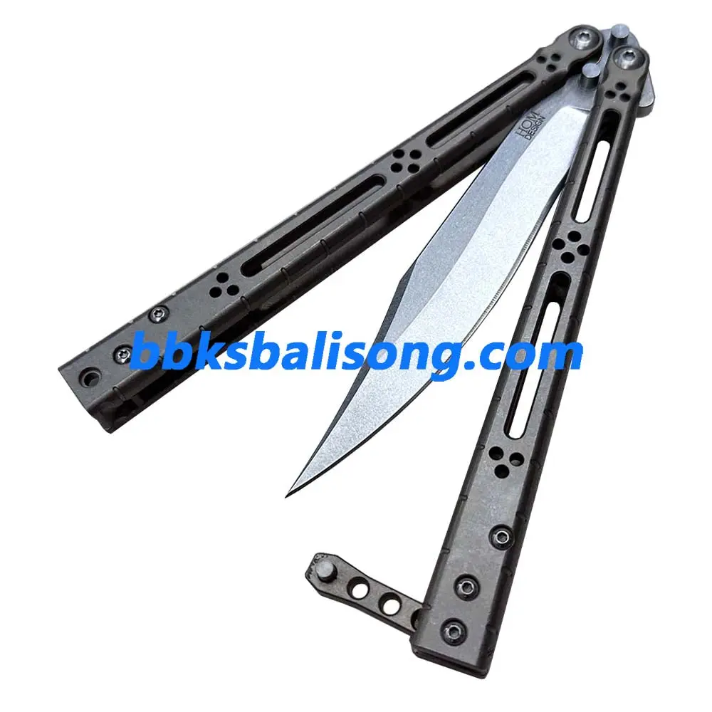 Theone Titanium HOM Basilisk Balisong Clone - Image 15