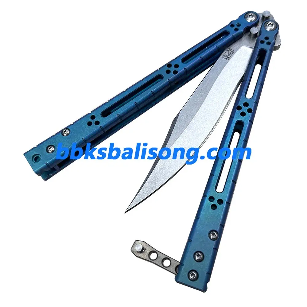 Theone Titanium HOM Basilisk Balisong Clone - Image 17