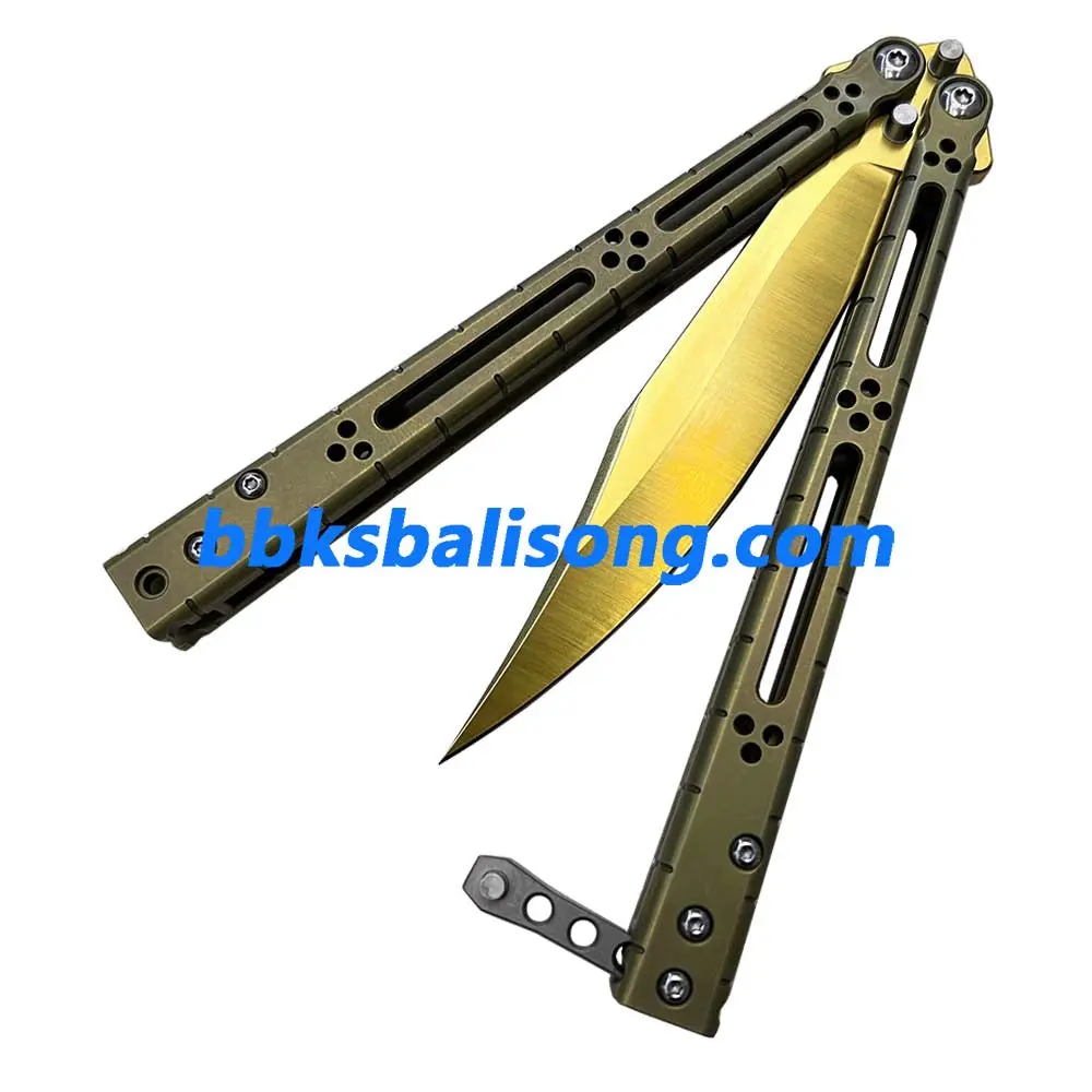 Theone Titanium HOM Basilisk Balisong Clone - Image 23