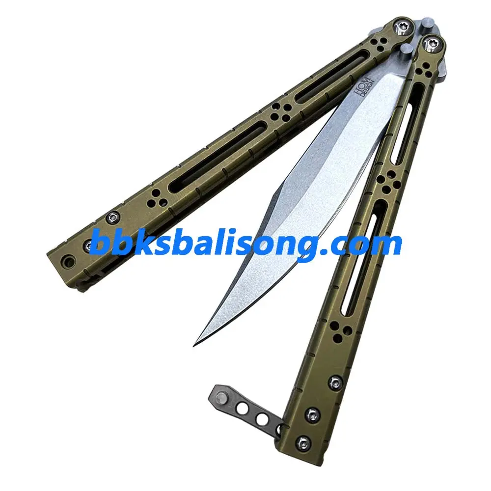 Theone Titanium HOM Basilisk Balisong Clone - Image 24