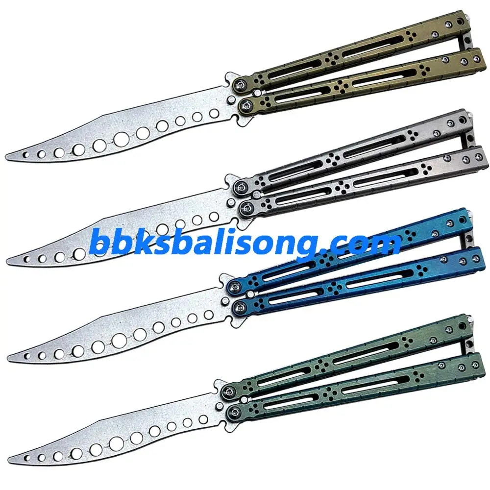 Theone Titanium HOM Basilisk Balisong Clone - Image 3