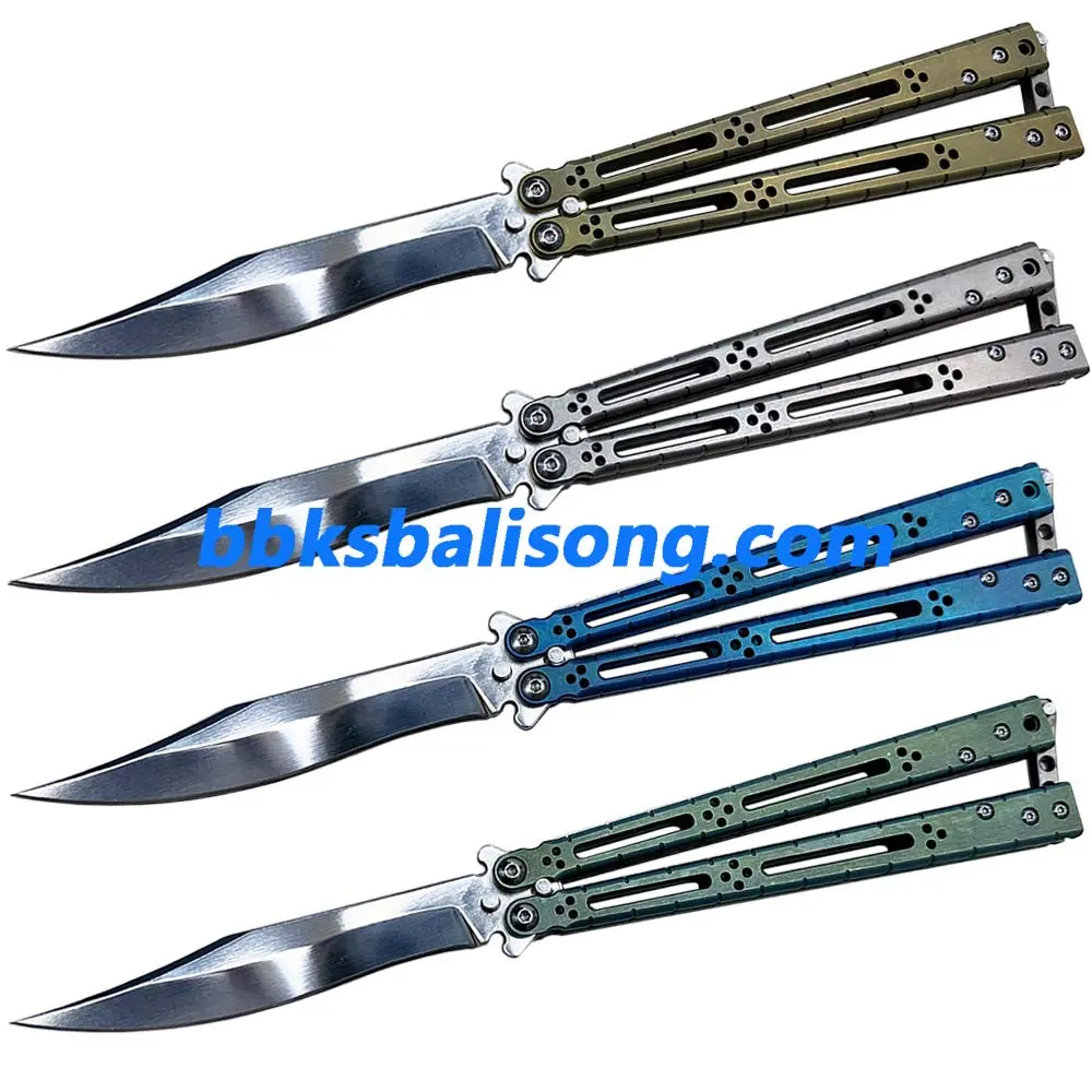 Theone Titanium HOM Basilisk Balisong Clone - Image 4