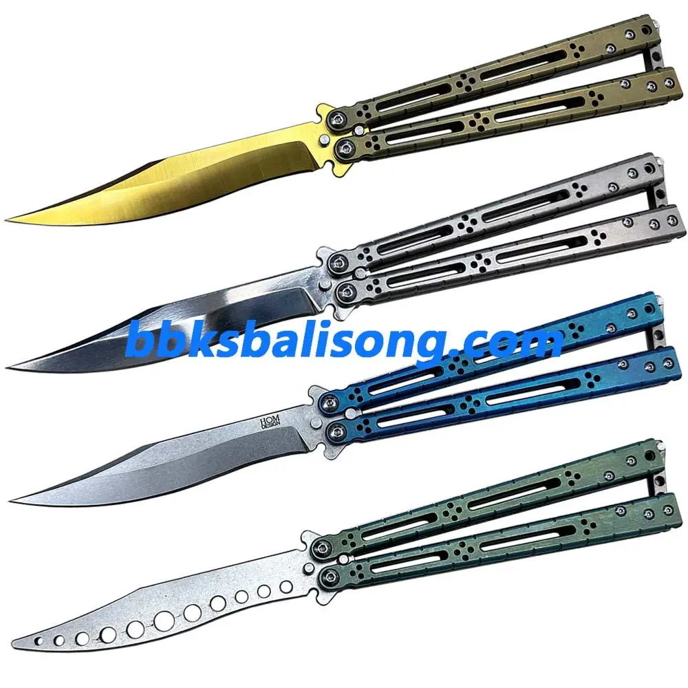 Theone Titanium HOM Basilisk Balisong Clone - Image 5
