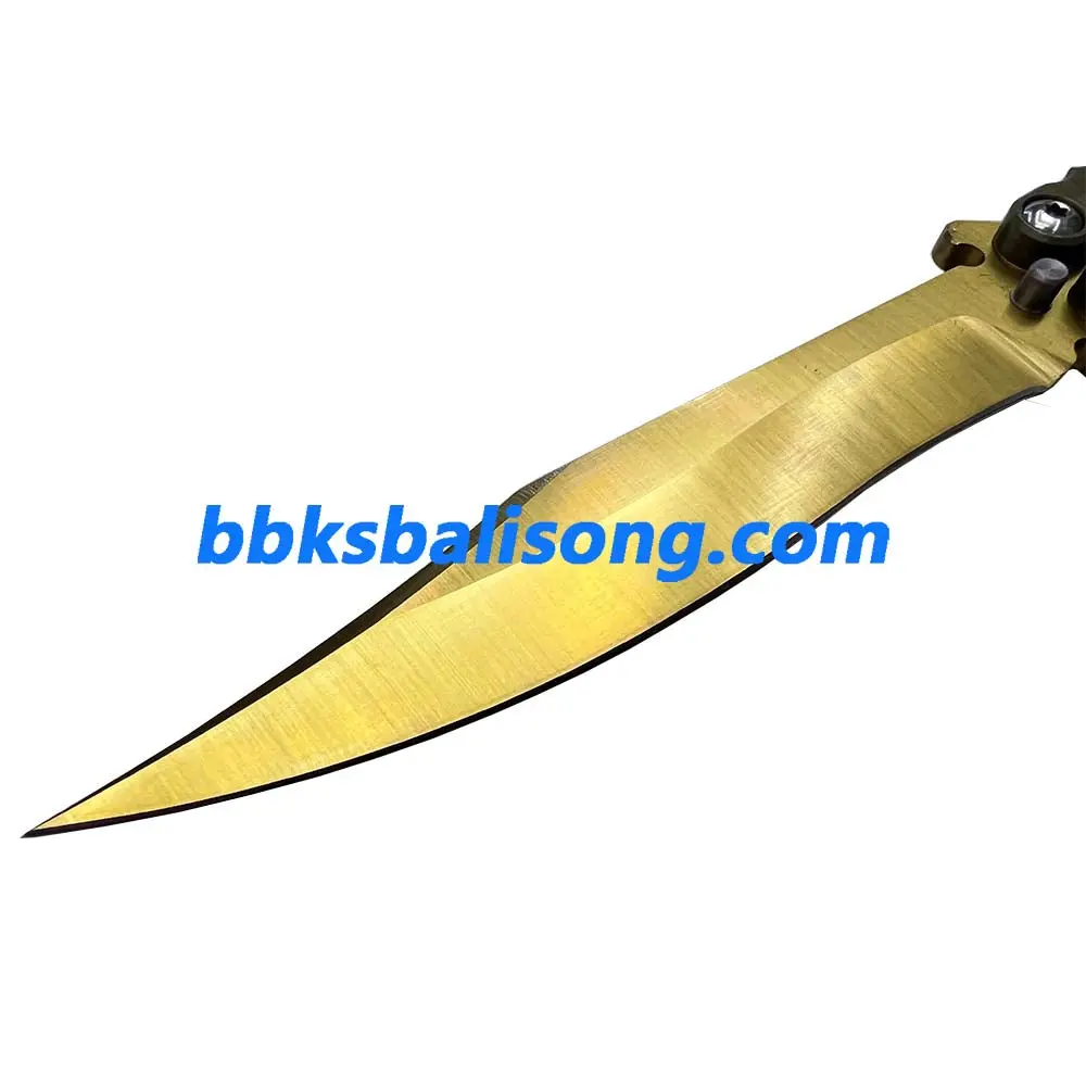 Theone Titanium HOM Basilisk Balisong Clone - Image 6