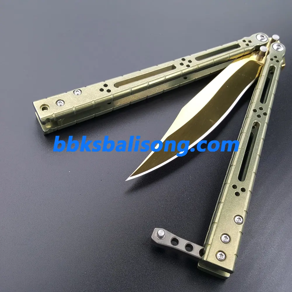Theone Titanium HOM Basilisk Balisong Clone - Image 9